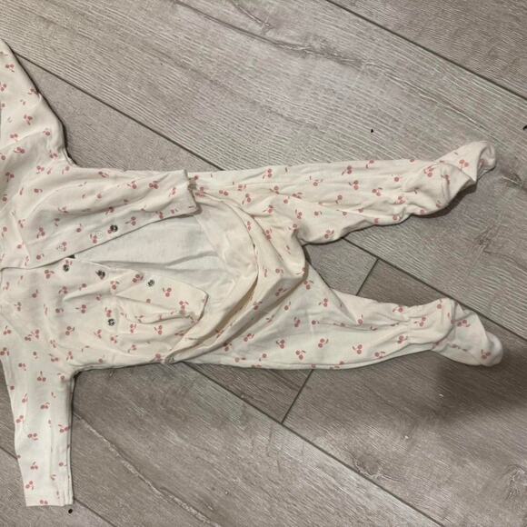 Bonpoint cherry print baby onesie - Picture 1 of 3